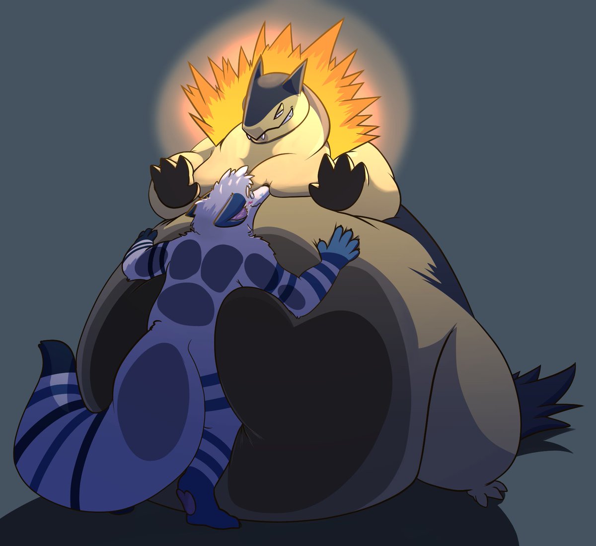 Did you know that Typhlosion is like in my top 5 favorite Pokemon @/Cavios_