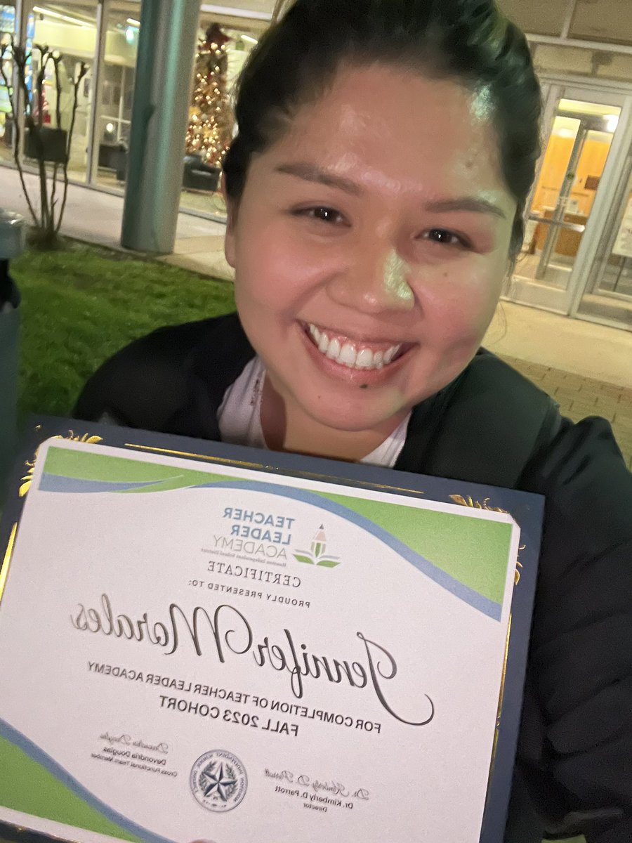 jennin2nd's tweet image. I did it and on the day before my bday! Now to kill it at my presentation!#HoustonTLA #TeacherLeaderAcademy