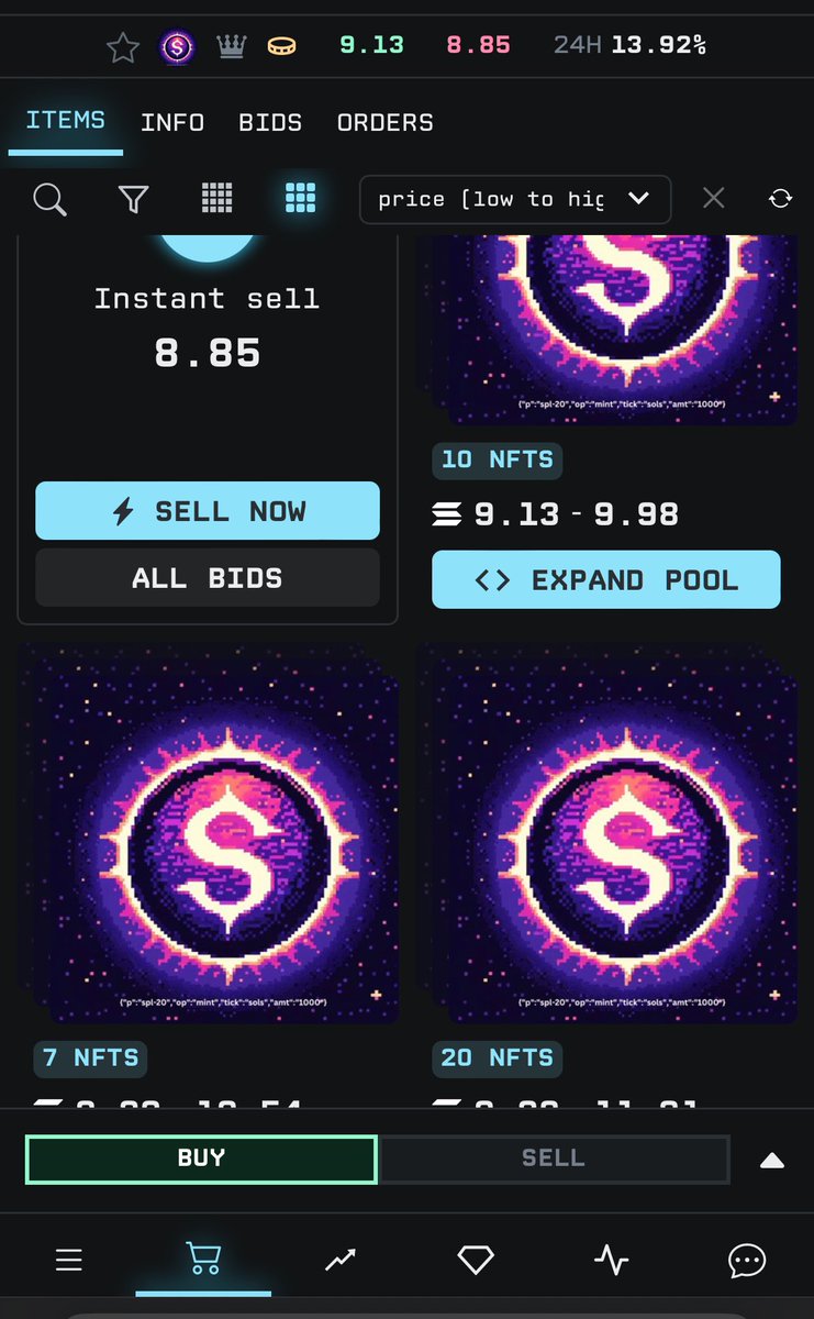 CryptoNotaz's tweet image. Important announcement: do not list below the barriers that the whales put up, they are accumulating, let&apos;s let the FP go up…..

I know what I&apos;m telling you, I know how they move 🤌🏼

$SOLS #Solscriptions @solkekw @solschina