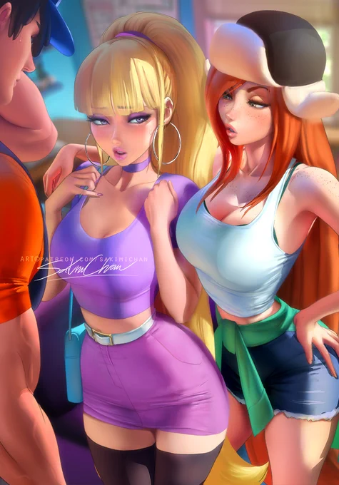 pacifica wendy and big dipper comic- in bio