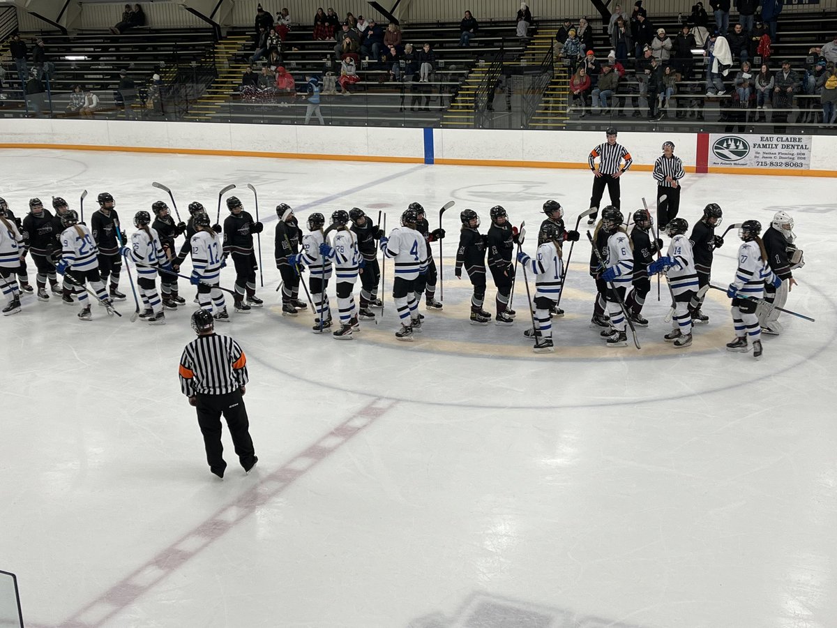 Final:  CW Storm 1 ECA Stars 0.  Tristan Wicklund with the game winning goal at 9:16 of the third period for the Storm (7-0 overall).  Ilsa Brunner with 21 saves in the shutout.  #wiaahockey