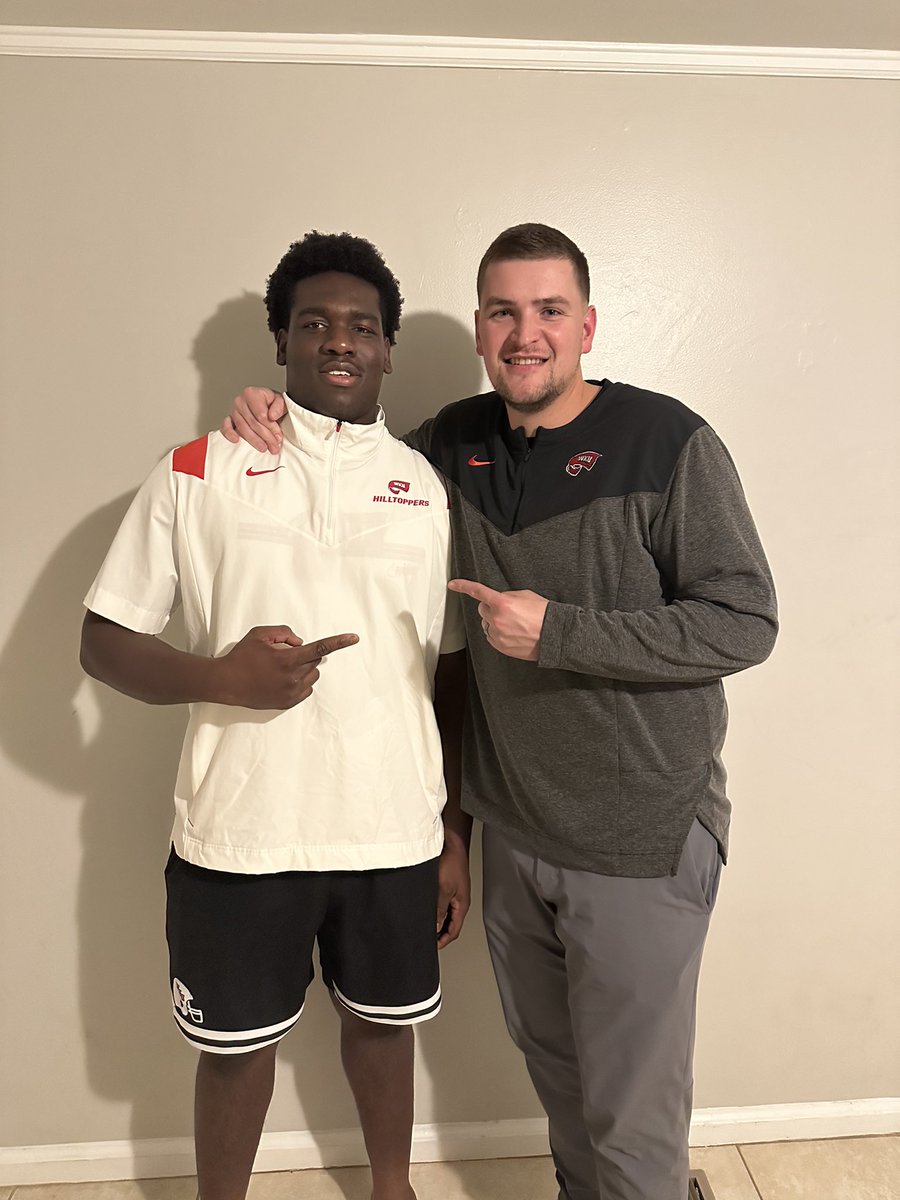 Great in-home visit @CoachCarsonHall @WKUFootball