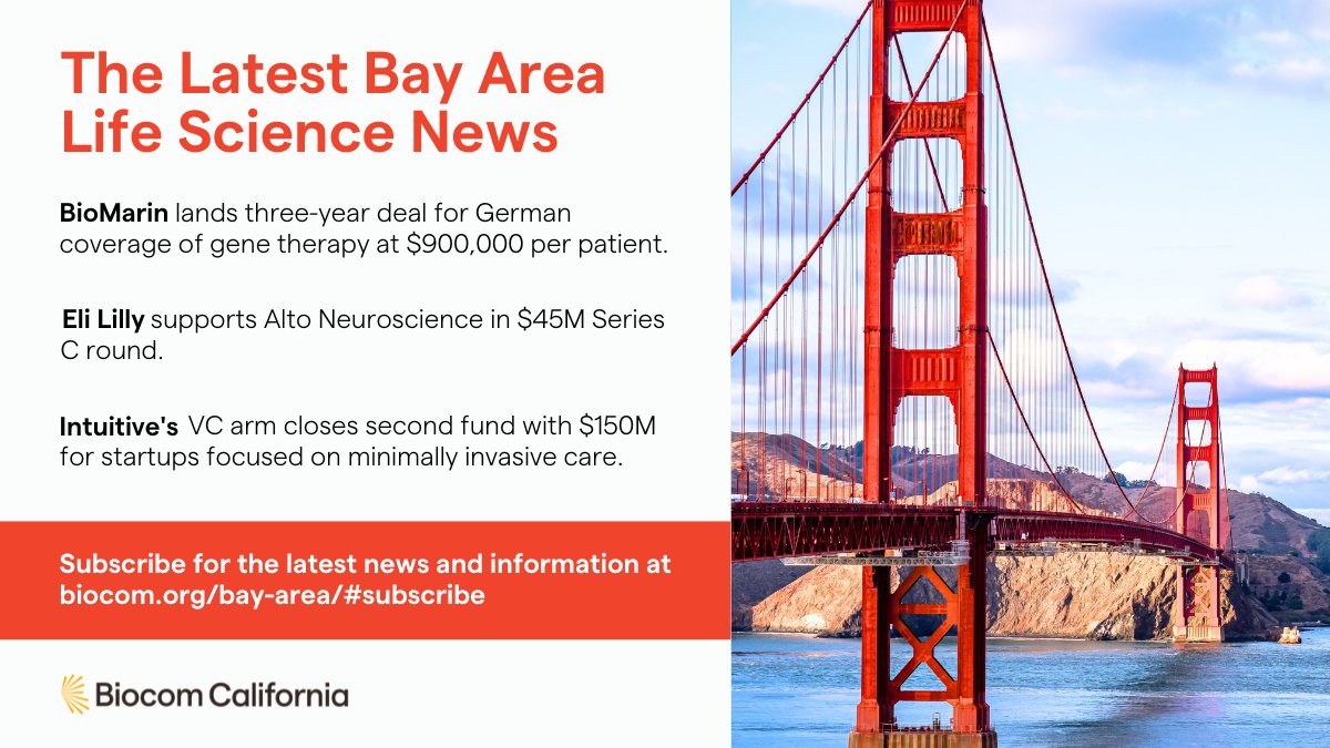 Did you catch this month’s Bay Area Newsletter? Learn more about the update on the Alameda Vivarium Issue, @misprobiotech’s Palo Alto facility, @Cytovale's closing on $84M in funding, and more. Read the full edition: bit.ly/3uOUV5E
