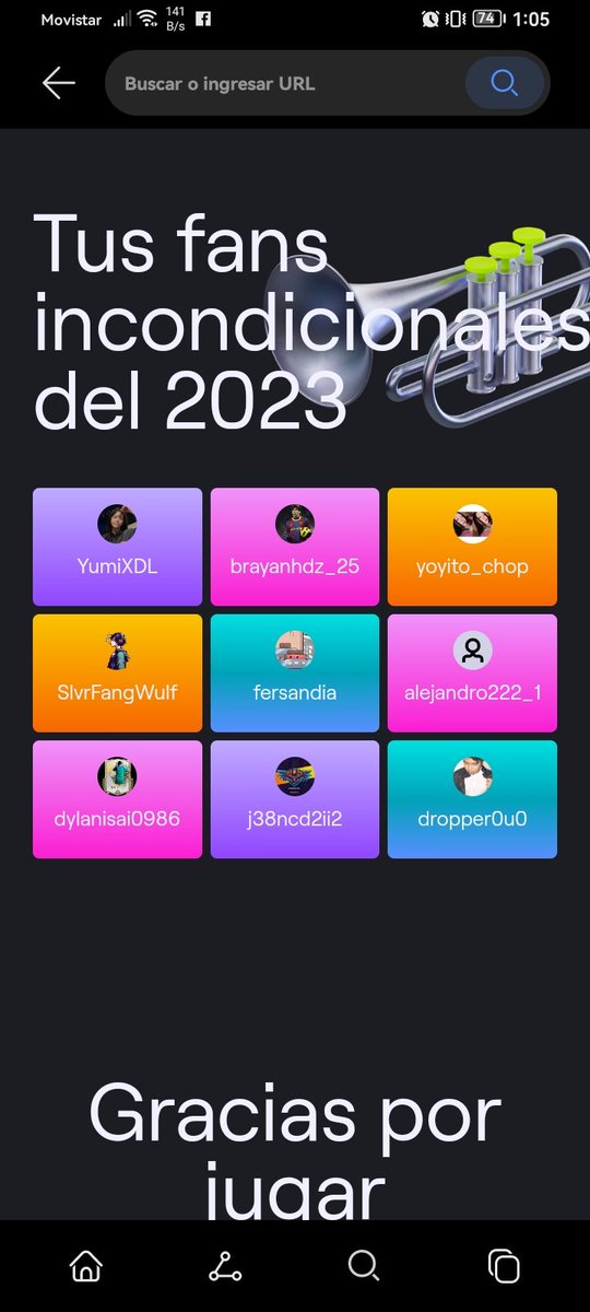 Gracias a todos mis fieles seguidores tanto nuevos como viejos gracias y perdón si no etiqueto a todos
<a href="/0u0Dropper/">DropPer 0u0</a> <a href="/SlvrFangWulf/">ֆɨʟʋɛʀ</a> <a href="/Yoyito_chop/">𝑨𝒏𝒂𝒉𝒊 𝑬𝒔𝒑𝒊𝒏𝒐𝒔𝒂</a> <a href="/Fersandia/">Feer m.García</a>