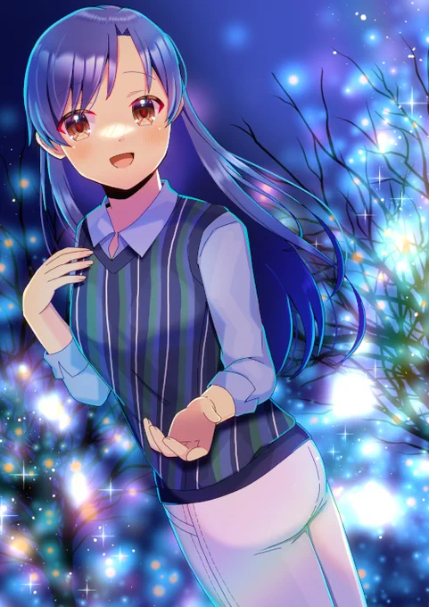 アイマスの如月千早を描かせて頂きました!リクエスト有難うございます #アイドルマスター #アイマス #如月千早 