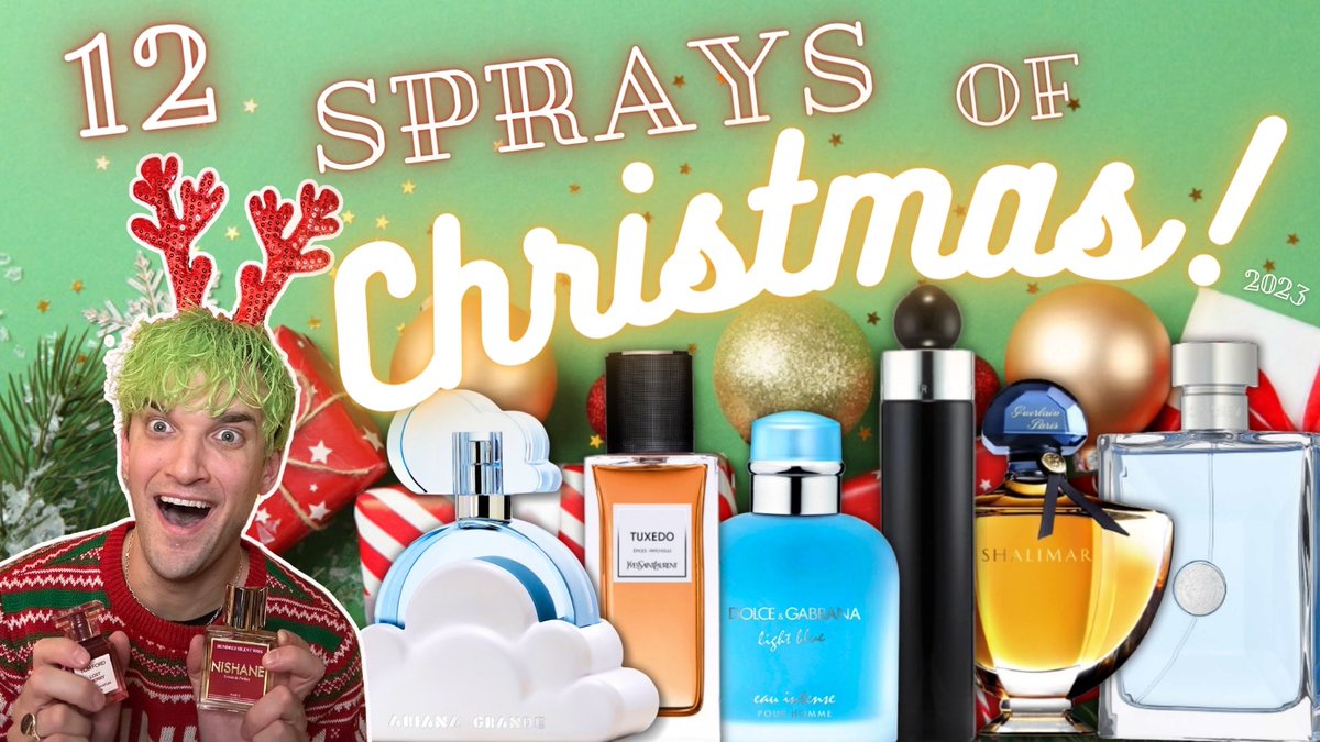 IT’S THAT TIME OF YEAR AGAIN! Time for our annual “12 Sprays Of Christmas”! But this year it’s all about holiday gift ideas! Watch here & let’s chat in the comments!! ➡️youtu.be/R7l4_iEKp3I?si…