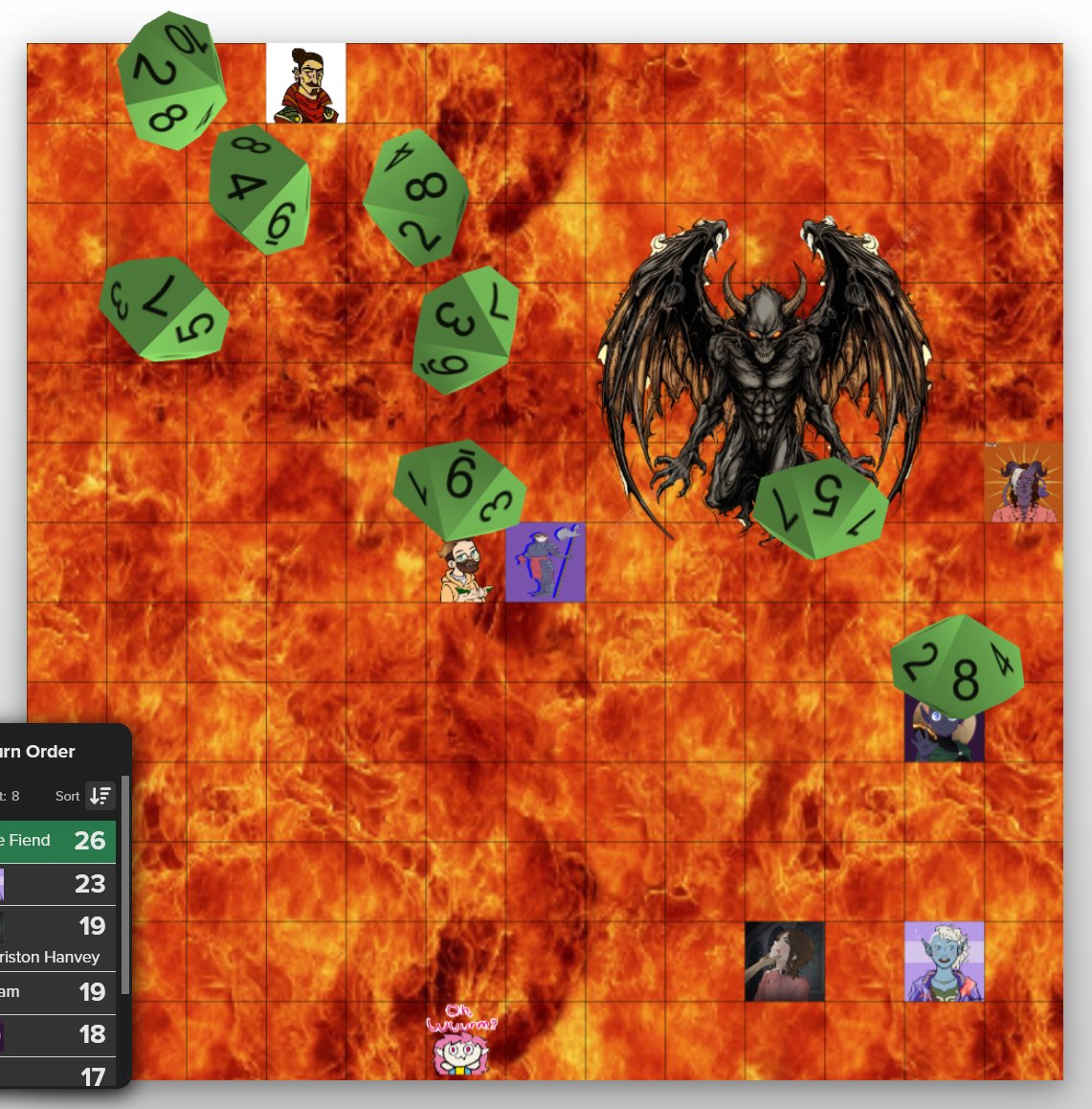 kittycatpeachy's tweet photo. So dnd is going well...

#damagedice #hell #dnd #dnd5e #DnDcharacter https://t.co/IleY8loLcR