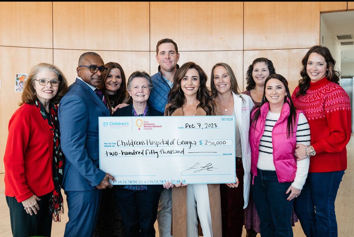Congratulations to Luke List, the 2023 overall Birdies Fore Love winner. @RSMUSLLP donated $250,000 on Luke’s behalf to @GAChildrens 🙌 Luke’s child spent time in the PICU at @GAChildrens when he was just 10 days old. This donation will go towards other life saving care and help…