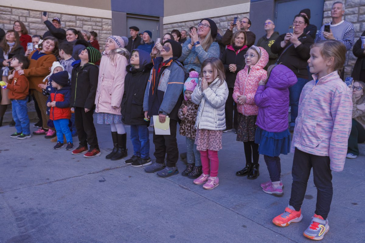 SiouxFallsFire's tweet photo. The Chanukah Celebration and Menorah Lighting Gelt Drop by Chabad Jewish Center of South Dakota was a fun and enjoyable experience. Thank you for inviting us to be a part of your celebration. https://t.co/wdnG5RRtDK