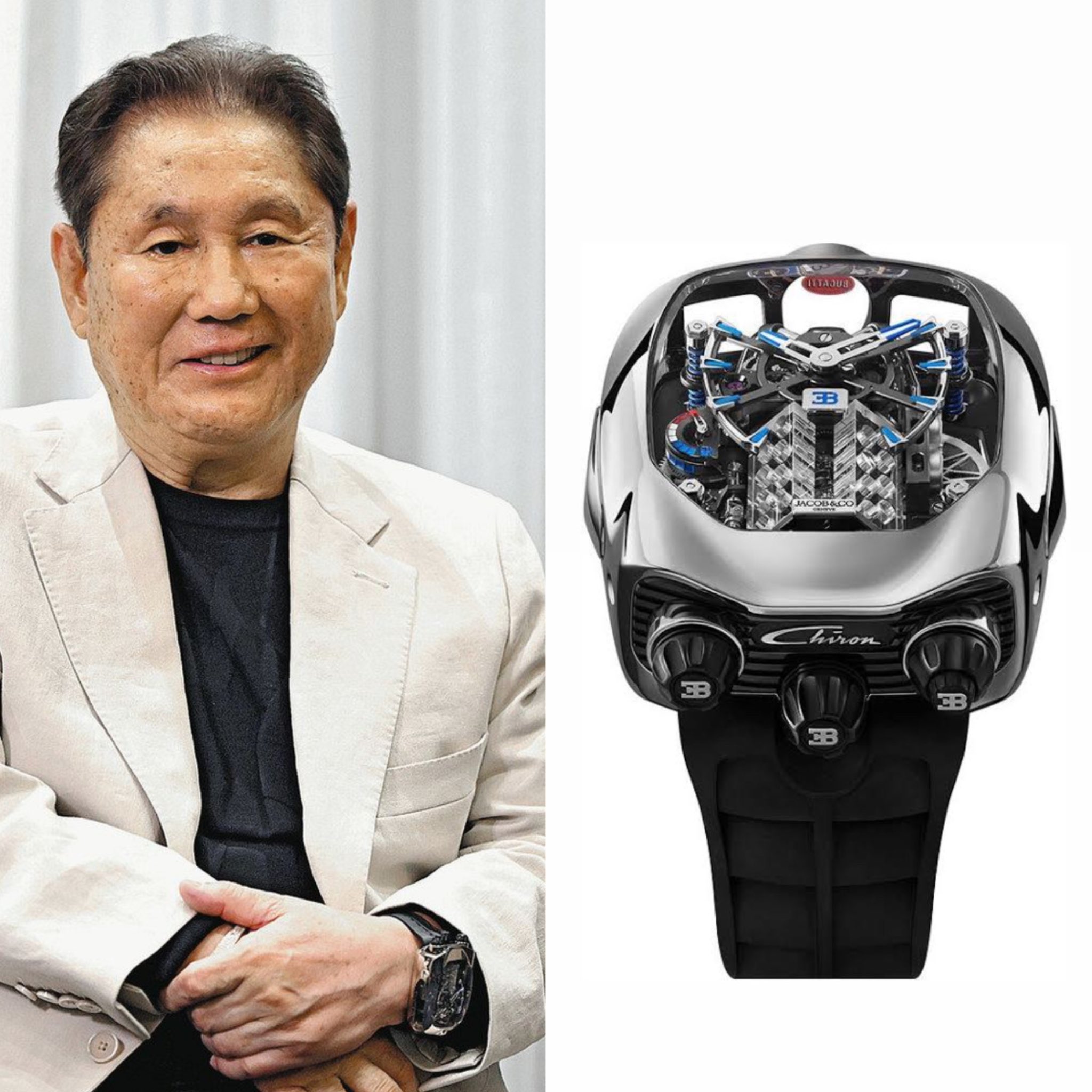 ビートたけし 時計 評判 北野武監督がカンヌ国際映画祭で着用し