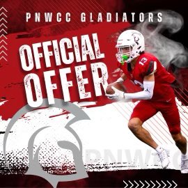 After a great talk with Coach @rmanka70 Grateful to say I received My second Offer #PNWCC ❗️❗️ #GoGladiators 
#GlorytoGod #Goddid