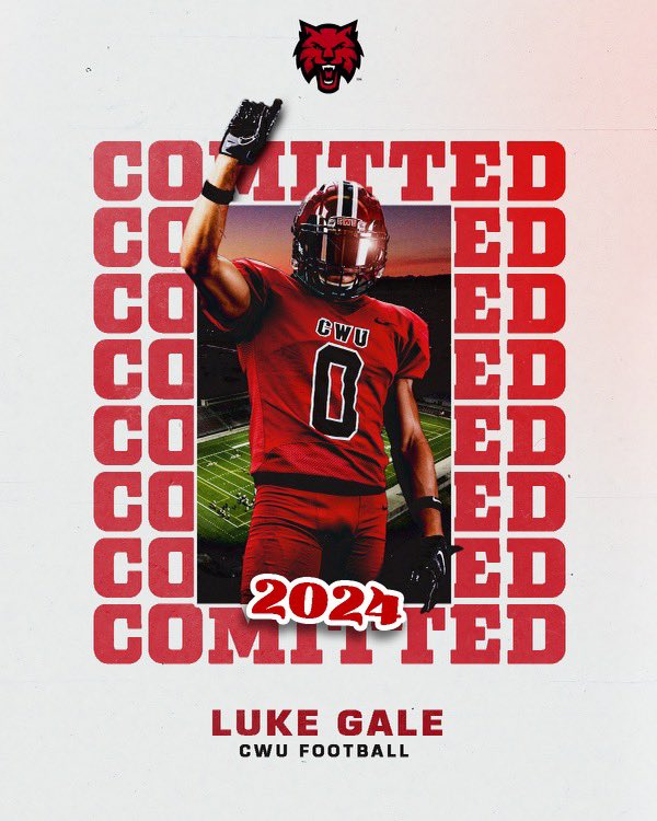 After some further discussion with my parents and some more thinking I have decided to commit to play at <a href="/CWUFB/">CWU Football</a> this fall! I am so grateful for  my coaches, friends and family for helping me in this journey.