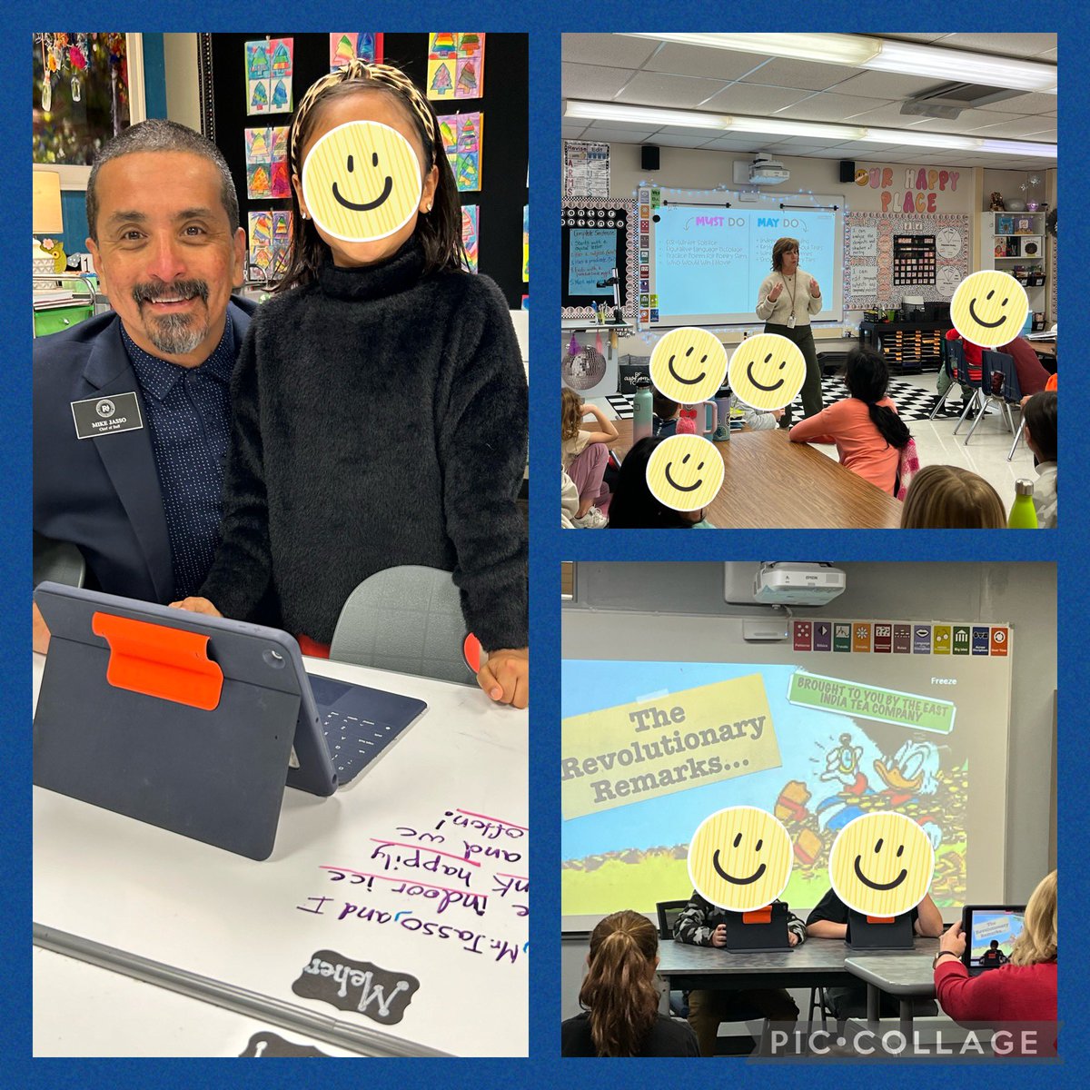 SO MUCH fun visiting <a href="/sce_eagles/">Spring Creek Elementary</a> today… got to “skate” w S’s and see  Revolutionary Remarks podcast as they “discover” new learning!  Thanks for fueling my ride w positive energy!  #RISDWeAreOne