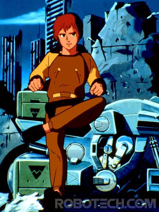 Rand takes a break. Streaming on #Crunchyroll worldwide: crunchyroll.com/series/GEXH3WK… #robotech #80s #anime #mospeada