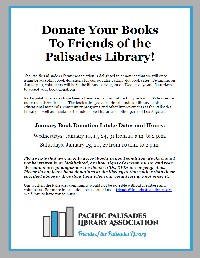 How to Donate to the Palisades Neighborhood Fund – Palisades