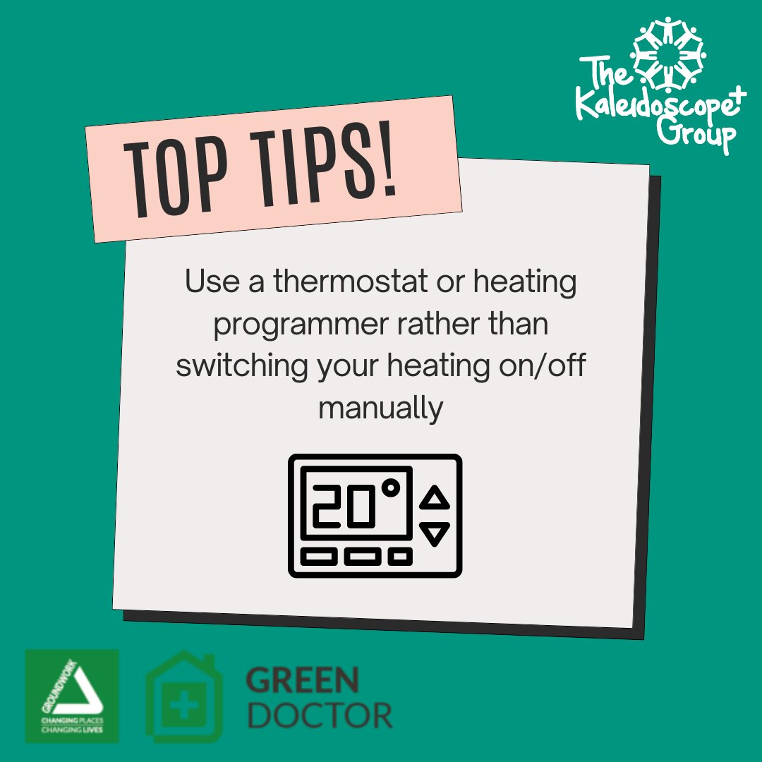 Over the next week or so, we're going to be sharing tips that we got from our good friends at @GWWM on how you can save energy and help reduce your bills!💚 This is the 1st tip about how using a thermostat can help you save heat and money! ♨️ #TeamKPG #FeelGood50
