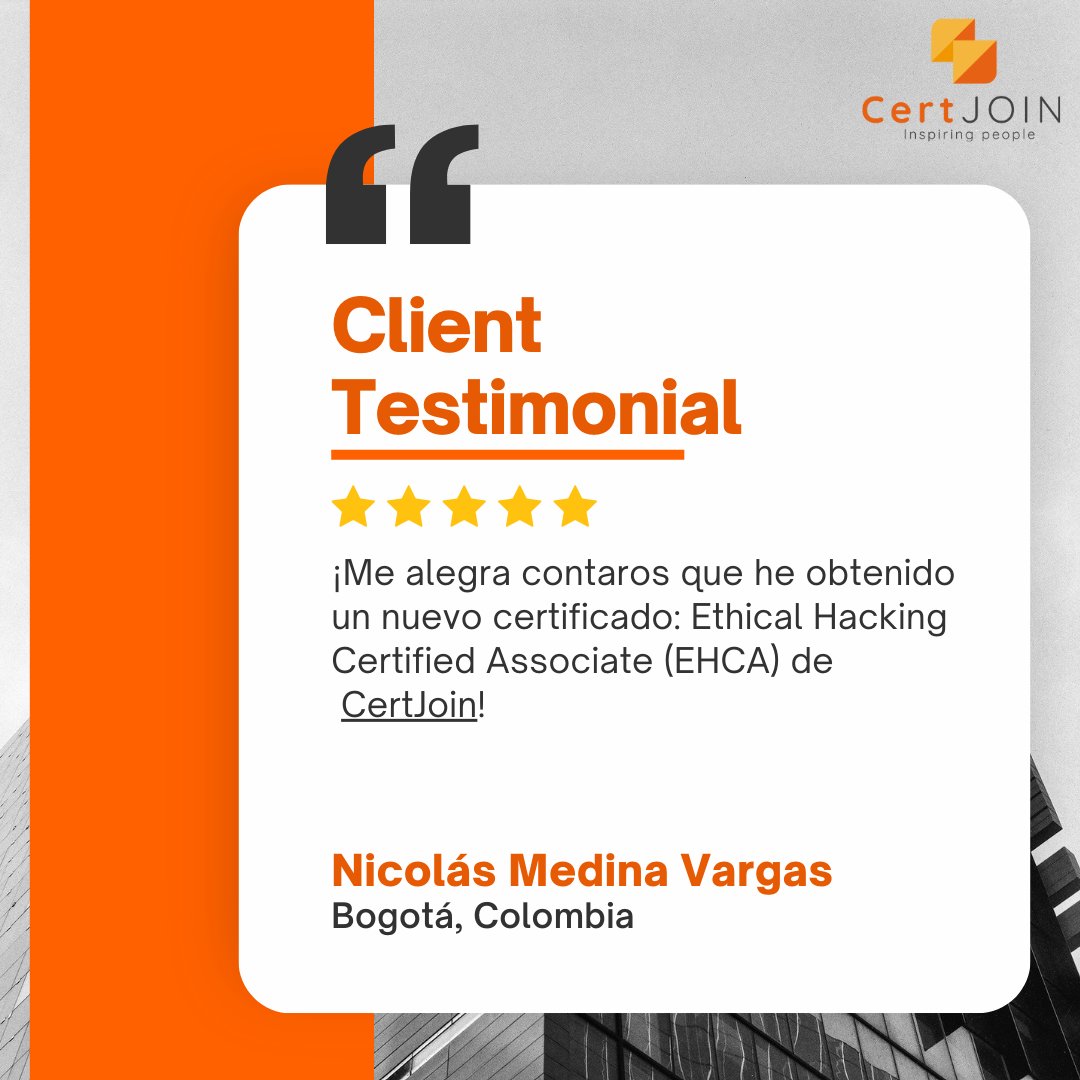 Certification unlocked with Certjoin! 🎓 Grateful for their expertise! 🚀 
.
.
.
.
.
#CertifiedSuccess #CareerMilestone #AchievementUnlocked #CertificationJourney #ClientWin #SkillElevation