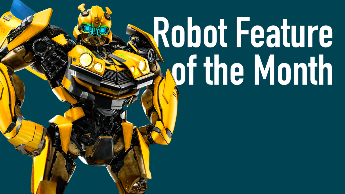 Chironix_Tech's tweet image. **Robot feature of the month**
This month, Bumblebee from Transformers is our featured robot! Bee initially came to Earth in 1987 after the fall of Cybertron. 
Get ahead of the next robot feature in our newsletter: chironix.com/newsletter-sig…
#Robotfeature #Bumblebee #transformers