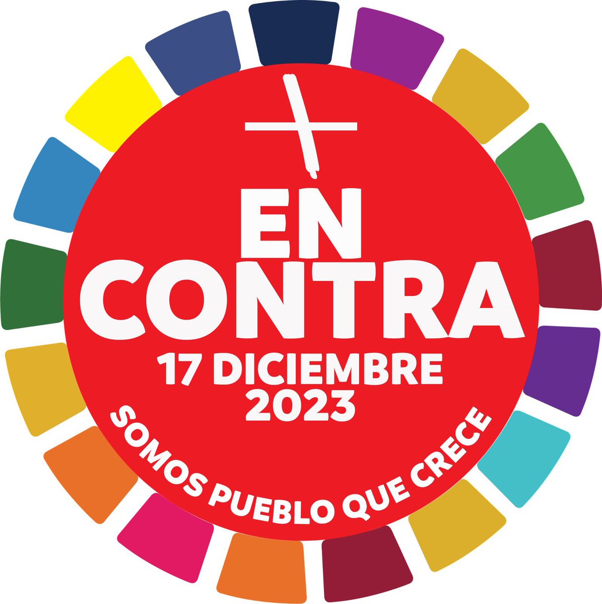 Pueblo Que Crece Vota en Contra este 17 de Diciembre 🙌.