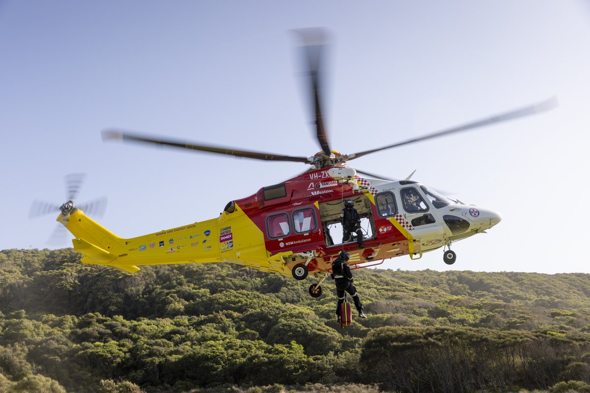 We are proud to support the lifesaving work of the Westpac Rescue Helicopter Service @WRHS_official which provides ongoing emergency aeromedical services for 1.5 million people across Northern NSW. Read more: bit.ly/47Q34p3