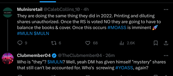 TheClubmember04's tweet image. #MOASS naw bro, they screwing #YOASS