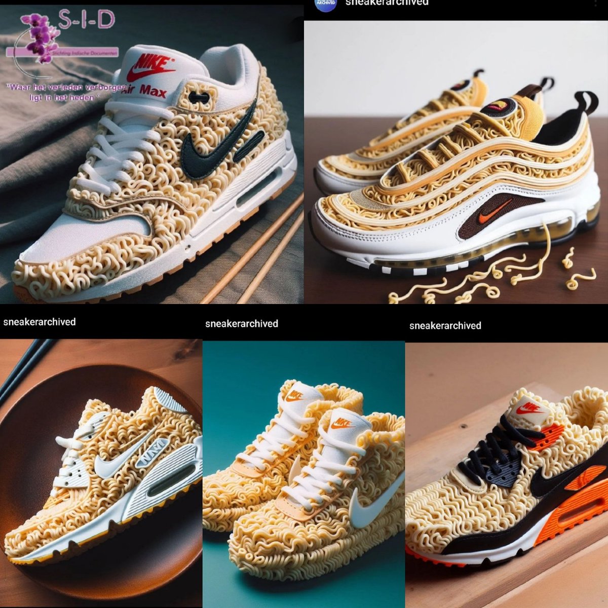 Selamat pagi semuanya. 
Over 12 dagen is het alwéér Kerst.
U weet nog steeds niets te kopen ?
Ideetje?! 
Zijn deze sneakers niet om op te eten ?? 🤣🤣