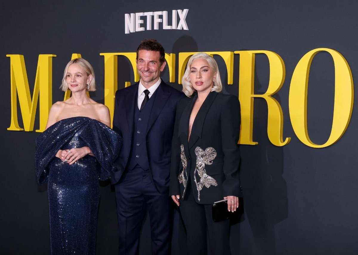 TomyKMonster's tweet photo. Lady Gaga attends the “Maestro” movie premiere in Los Angeles. https://t.co/cl29LVD2FJ
