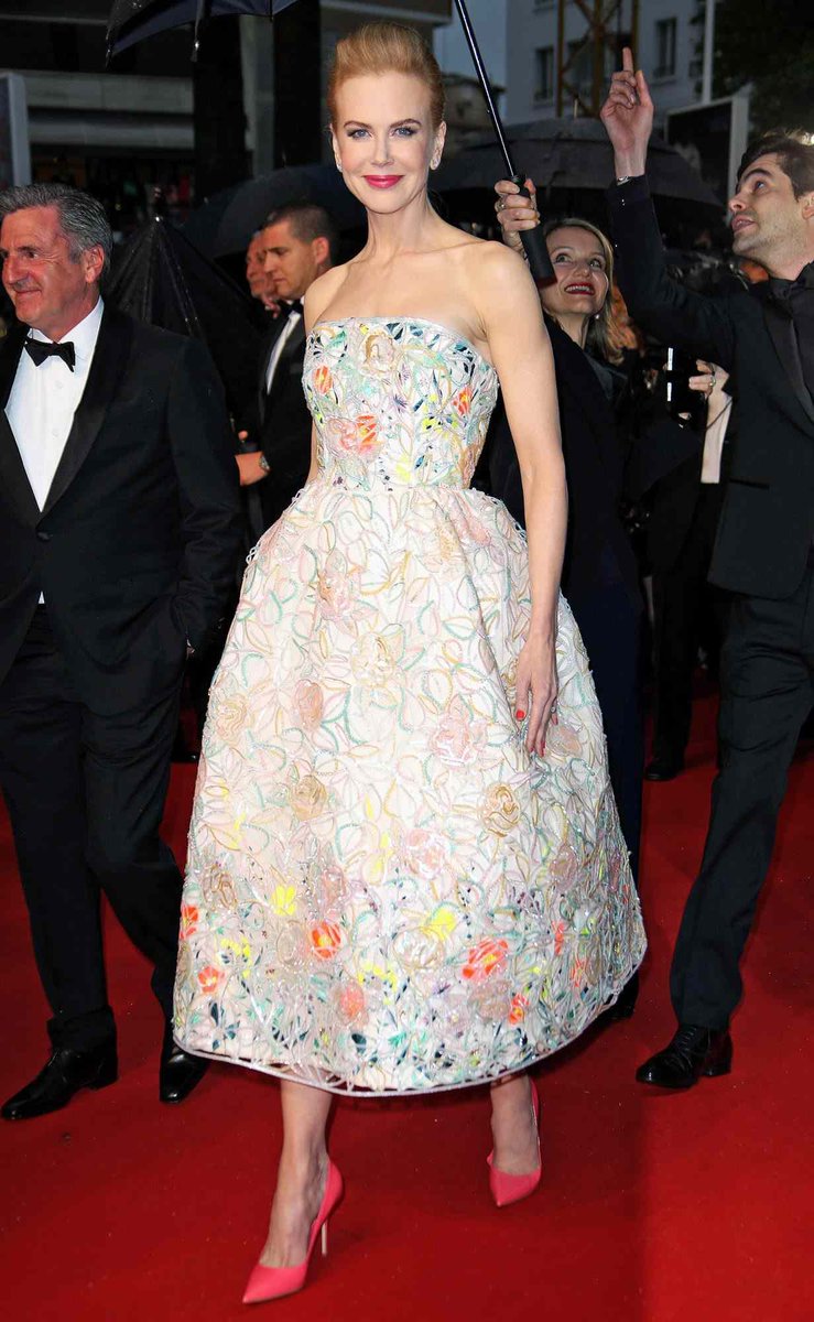 Nicole Kidman - Cannes Film Festival, 2013, Christian Dior. #fashion #redcarpet #styleicon