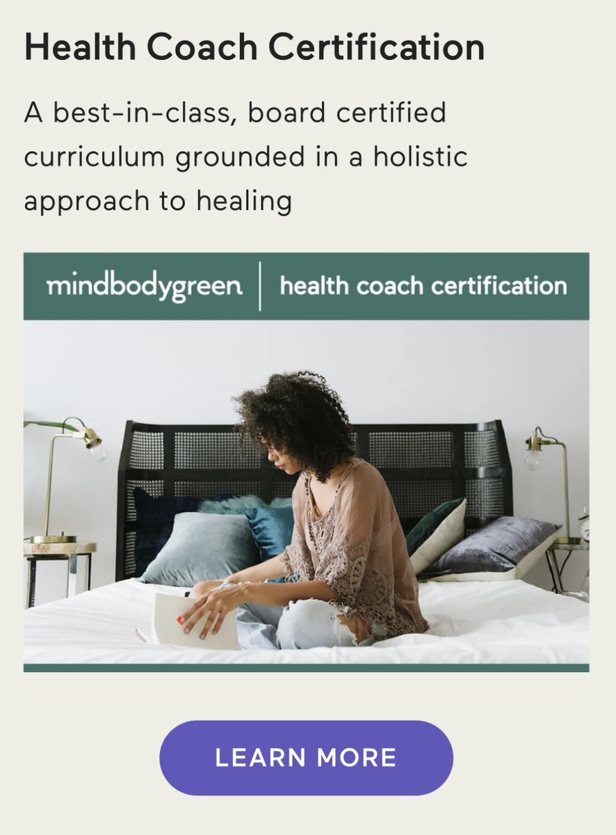 How mindbodygreen's HCC Program Sets You Up For A Career As A Health Coach. Read article at shrsl.com/4cdxs

#newcareeropportunities #newcareer #coachingprogram #healthcoaching #healthcoach #coachingonline #coachingcertification