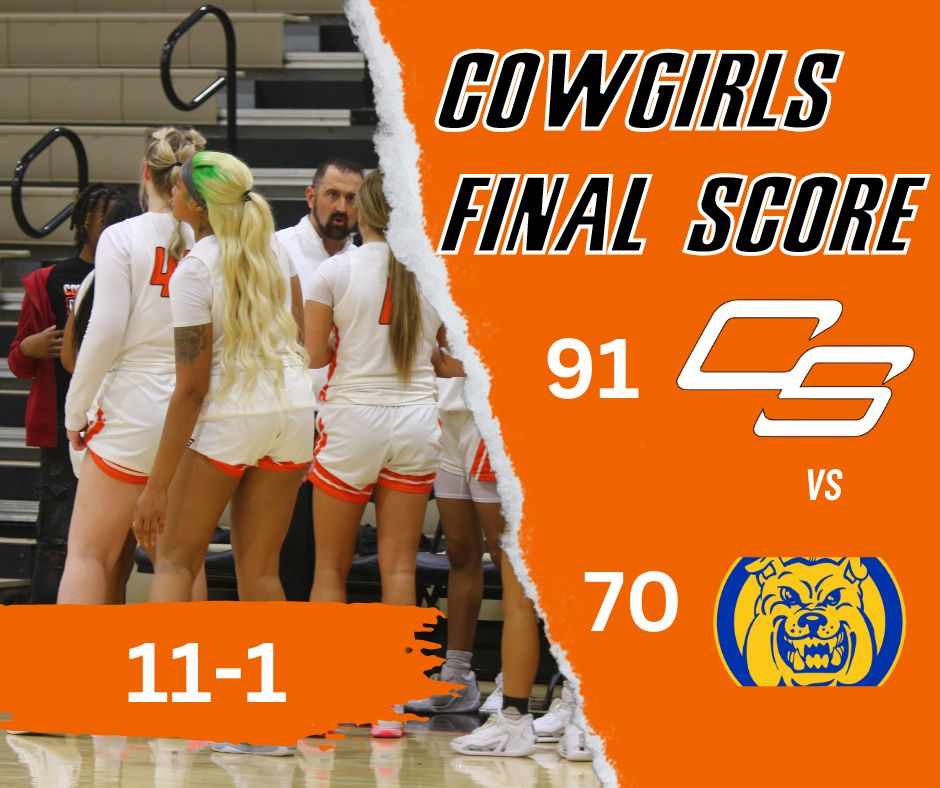 COWGIRLS WIN: Cowgirls finish 1st semester with an 11-1 record and will return to action on Jan. 2nd vs. Grayson College in the Collin  Classic! #cowgirlnation🏀 #orangepower🍊