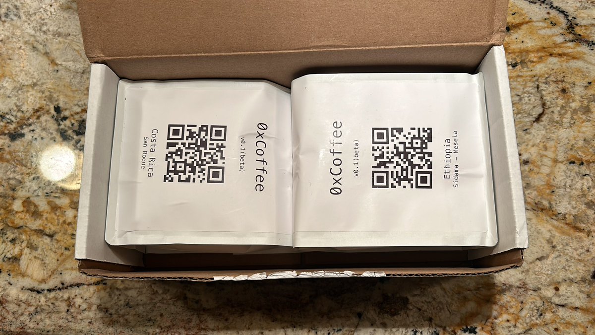 Got some <a href="/0xCoffee_/">0xCoffee</a> for the holidays.  Packaged well and shipping was fast. Stoked to give these as gifts this Christmas