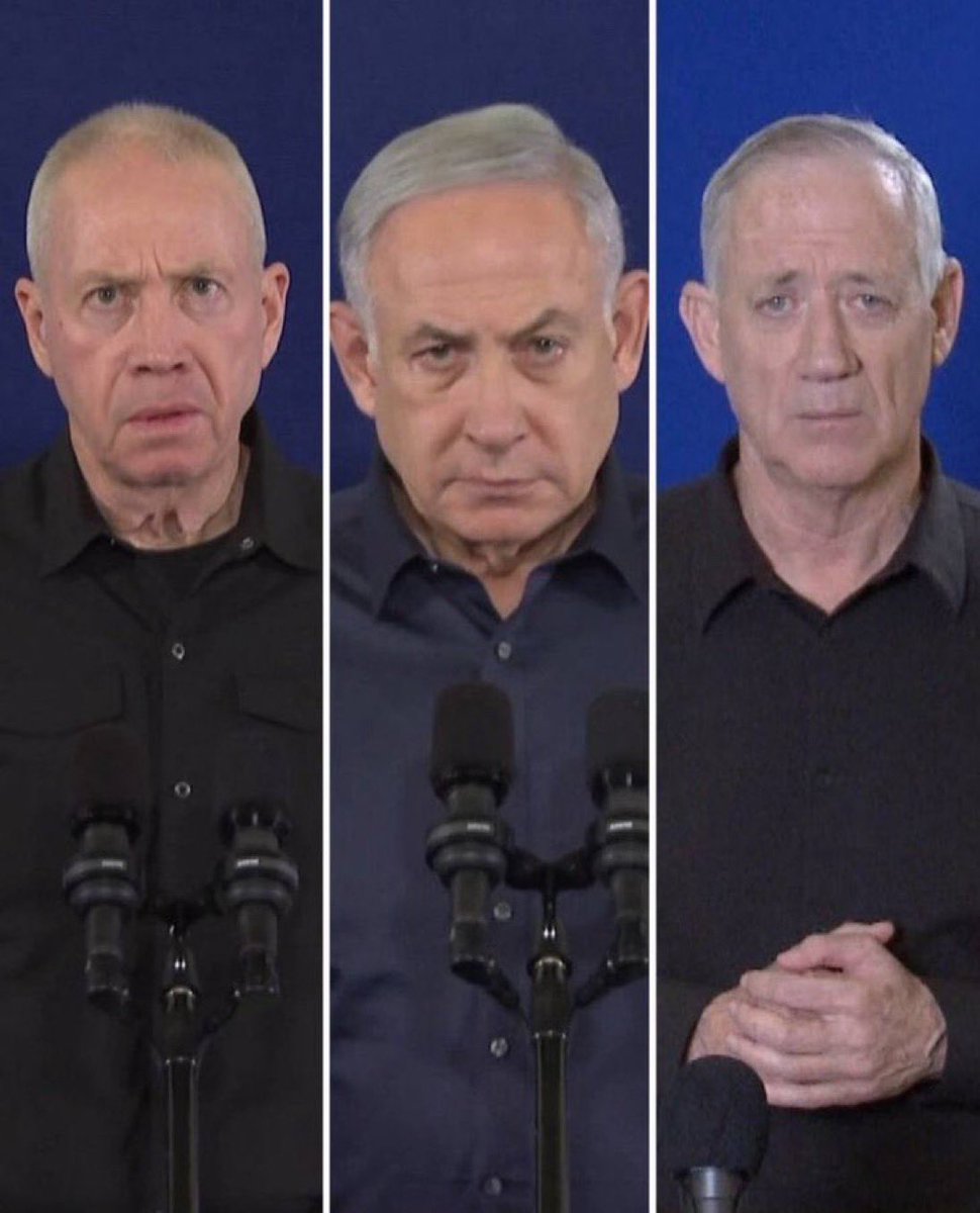 Yoav Gallant is Polish.

Satanyahu, whose real name is Mileikowsky, is also Polish.

Benny Gantz is Romanian.