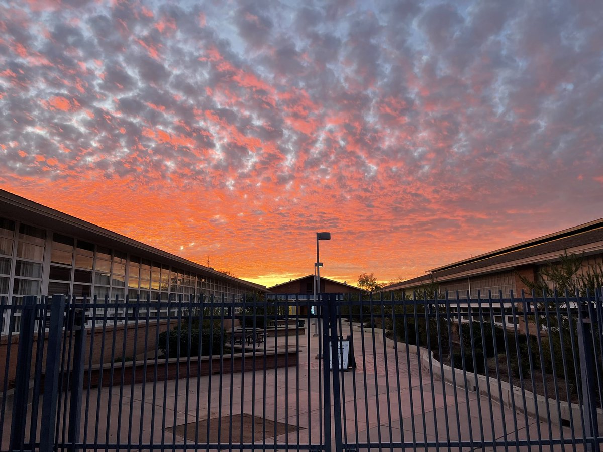 A Buff Nation sunset fitting for the close of the semester. Proud of all that we have accomplished. #BeABuffalo