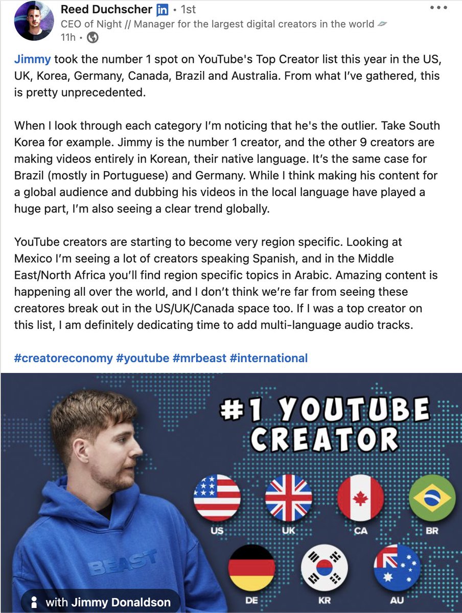@Reedjd said it. 

🔴 If you are a creator, you would wanna take action on this today.