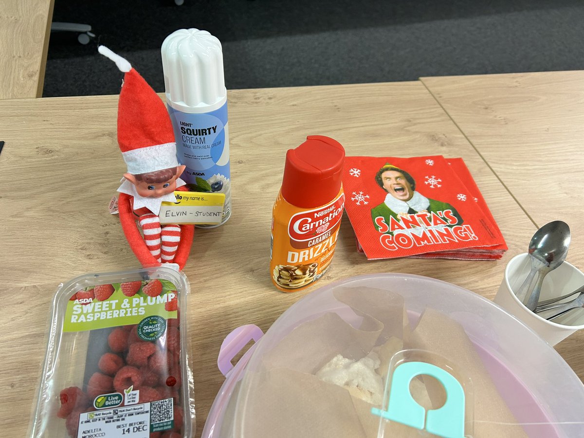bekki hossbach (@bekkihossbach) on Twitter photo Elvin the elf setting up for the 0200 safety huddle… keeping staff and patient safe out of hours and fed 🥰#elfandsafety #safetyhuddle #christmasiscoming <a href="/whh_pt_safety/">Patient_Safety@WHH 💙</a> <a href="/rn_ellis/">Ellis Clarke RN</a> <a href="/Kimberley_S_J/">Kimberley S-Jamieson</a> <a href="/WHH_ACT/">WHH Acute Care Team</a> Elvin the elf setting up for the 0200 safety huddle… keeping staff and patient safe out of hours and fed 🥰#elfandsafety #safetyhuddle #christmasiscoming <a href="/whh_pt_safety/">Patient_Safety@WHH 💙</a> <a href="/rn_ellis/">Ellis Clarke RN</a> <a href="/Kimberley_S_J/">Kimberley S-Jamieson</a> <a href="/WHH_ACT/">WHH Acute Care Team</a>
