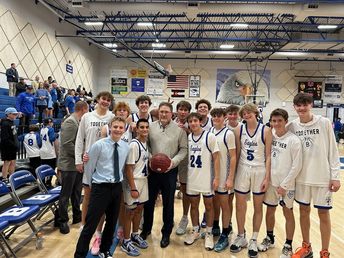 Alissa Noe (@crazysportgirl1) on Twitter photo 229 wins. Take it to the bank. Terrence Dunn is now the winningest coach at <a href="/BroomfieldHoops/">BroomfieldBoysHoops</a> after the Eagles defeated Cherokee Trail 59-54 tonight
<a href="/BrentWNew/">Brent W. New</a> <a href="/BoCoPreps/">BoCoPreps</a> <a href="/CHSAA/">CHSAA</a> <a href="/coloradopreps/">Colorado Preps</a> <a href="/Bball_CO/">BasketballColorado</a> 229 wins. Take it to the bank. Terrence Dunn is now the winningest coach at <a href="/BroomfieldHoops/">BroomfieldBoysHoops</a> after the Eagles defeated Cherokee Trail 59-54 tonight
<a href="/BrentWNew/">Brent W. New</a> <a href="/BoCoPreps/">BoCoPreps</a> <a href="/CHSAA/">CHSAA</a> <a href="/coloradopreps/">Colorado Preps</a> <a href="/Bball_CO/">BasketballColorado</a>