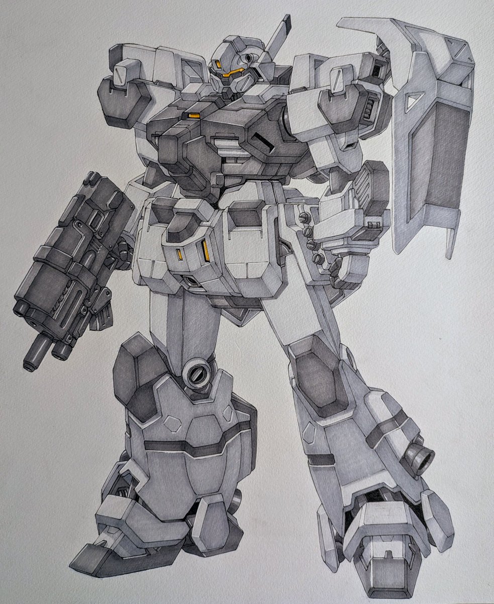 weapon no humans mecha robot solo holding weapon gun  illustration images