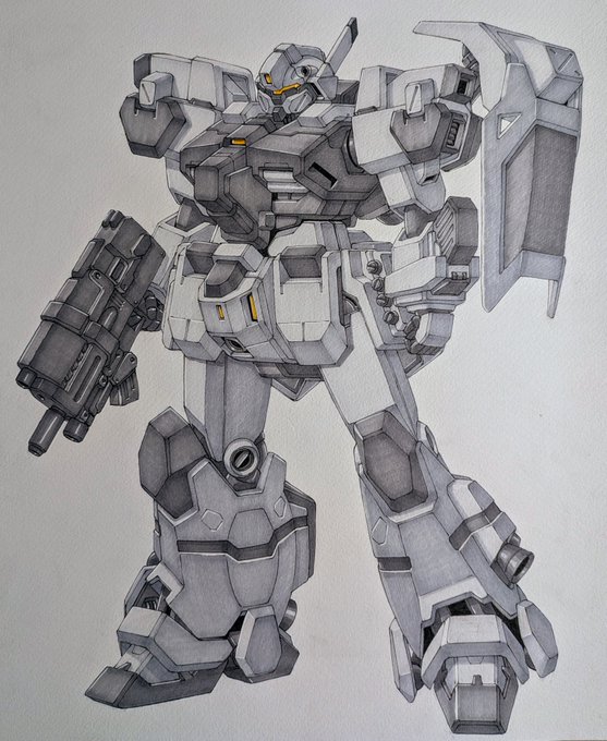 「clenched hand mobile suit」 illustration images(Latest)｜4pages