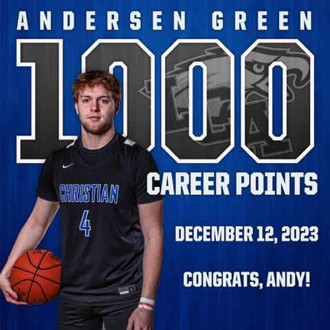 Congratulations @AndersenGreen11