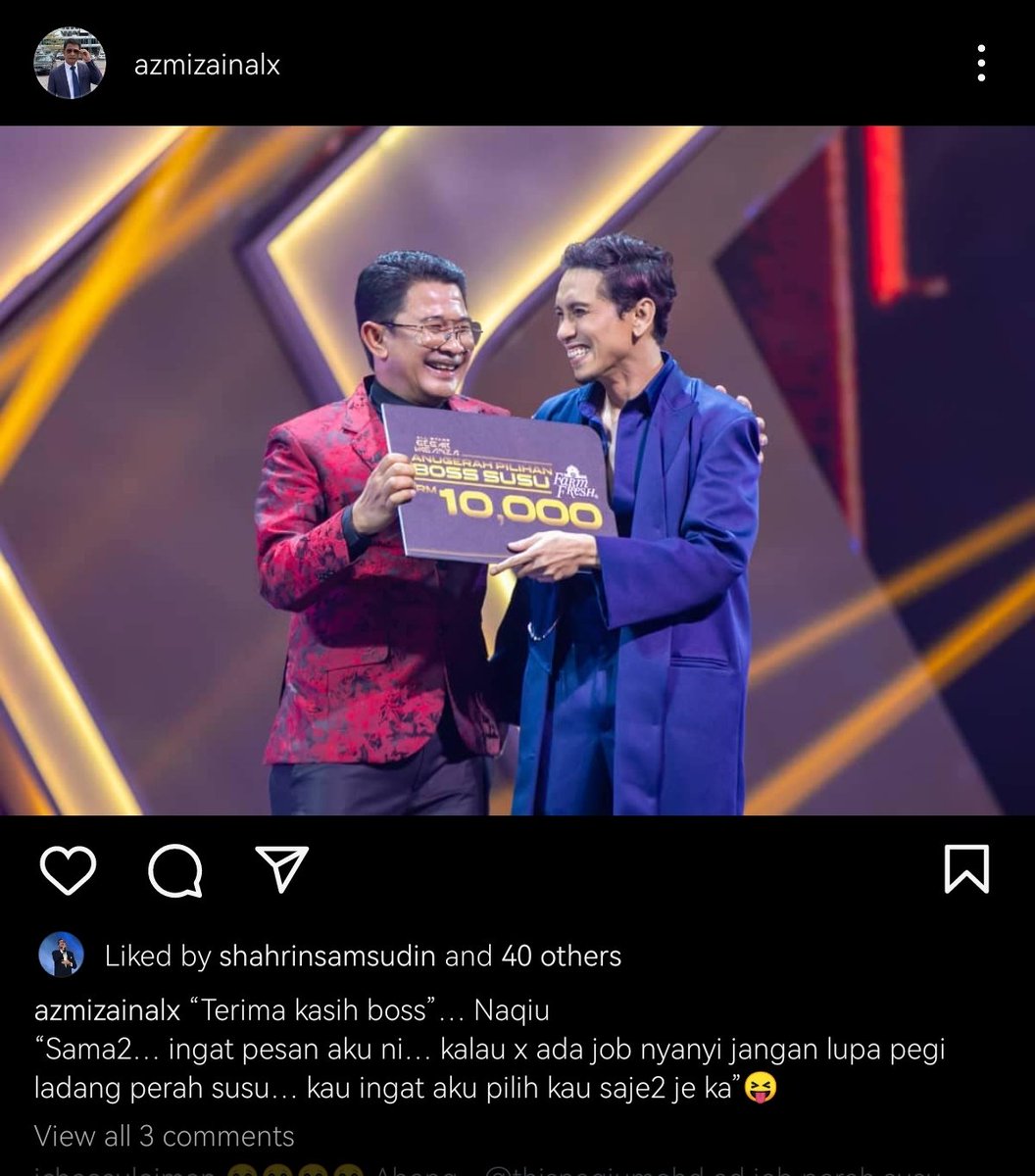 ichaasulaiman's tweet photo. Bole jadi duta farm fresh bossku😘😘😘
#GV10NAQIU #AllStarsGegarVaganza #Naqiu https://t.co/nYlcUYhS9V