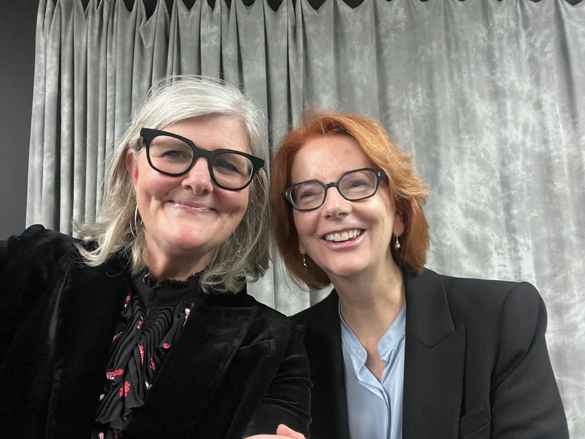 Julia Gillard (@juliagillard) on Twitter photo In my latest podcast episode I sit down with Sam Mostyn, who is taking over from me as Chair of <a href="/beyondblue/">Beyond Blue</a>.
During our conversation we discuss mental health, the importance of truth-telling, gender equality and much more.
🎧 podcasts.apple.com/au/podcast/a-p… In my latest podcast episode I sit down with Sam Mostyn, who is taking over from me as Chair of <a href="/beyondblue/">Beyond Blue</a>.
During our conversation we discuss mental health, the importance of truth-telling, gender equality and much more.
🎧 podcasts.apple.com/au/podcast/a-p…