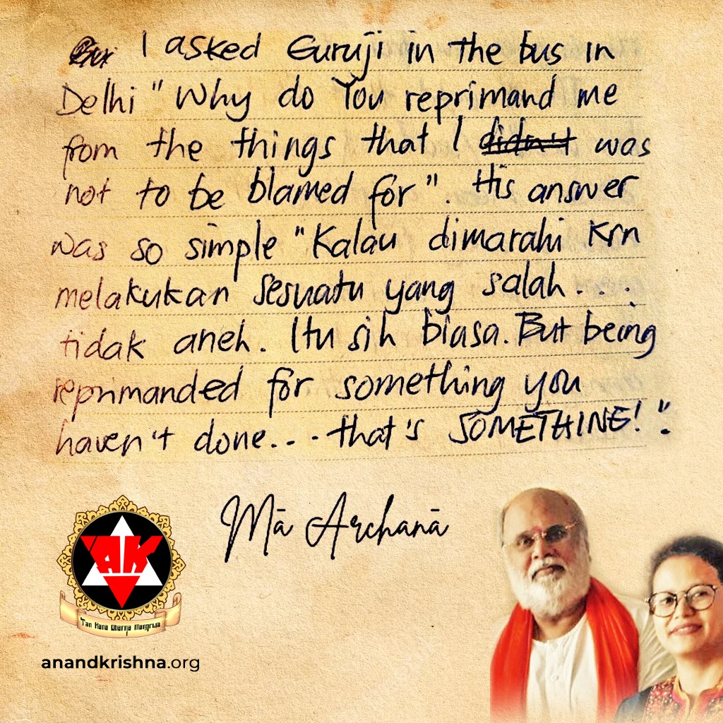 AnandAshram's tweet photo. #TulisanTangan #MaArchana tentang #Ditegur
#teguran #reprimand #reprimanded #Berguru #Guru #Guruji #Sadhguru #GuruSejati #MahaGuru #KutipanMaArchana #MaArchana #MaArchanaIndonesia #MaArchanaIndo
@Anand_Krishna_ @MayaMuchtar https://t.co/rMMoMJtrbv