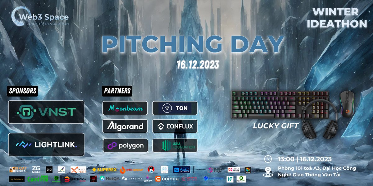 Horizon Land (@horizonlandmeta) on Twitter photo 📣📣📣Pitching Day: The Final Round
🚀🚀 Horizon Land is happy to cooperate with <a href="/Web3SpaceNW/">Web3 Space</a> to the final stage of Winter Ideathon. In this Pitching session, the top 10 outstanding teams will compete to determine the 4 winning teams corresponding to the 4 tracks.
❄️ Besides 📣📣📣Pitching Day: The Final Round
🚀🚀 Horizon Land is happy to cooperate with <a href="/Web3SpaceNW/">Web3 Space</a> to the final stage of Winter Ideathon. In this Pitching session, the top 10 outstanding teams will compete to determine the 4 winning teams corresponding to the 4 tracks.
❄️ Besides