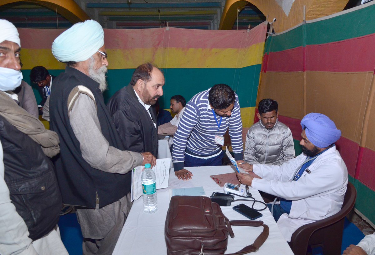 A day filled with generosity, healing and renewed vision! Here's to the volunteers, healthcare heroes, and the countless lives touched on the first day of 'Yaad-E-Murshid' Mega Free Eye Camp under the guidance of Guruji Revered Saint Dr. Gurmeet Ram Rahim Singh Ji Insan.…