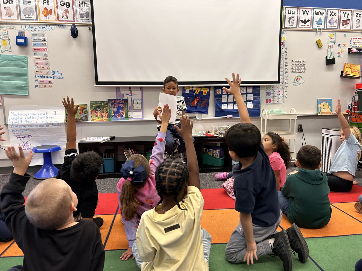 Ms.Welch (@mswelch__) on Twitter photo We had such a great publishing party in room 9 today! I am so proud of all
of my kinders and firsties who worked so hard on their writing and were brave enough to share it in front of the class!! ππ₯³π #riosrocks <a href="/RiosRobots/">RiosComputerScience</a> We had such a great publishing party in room 9 today! I am so proud of all
of my kinders and firsties who worked so hard on their writing and were brave enough to share it in front of the class!! ππ₯³π #riosrocks <a href="/RiosRobots/">RiosComputerScience</a>