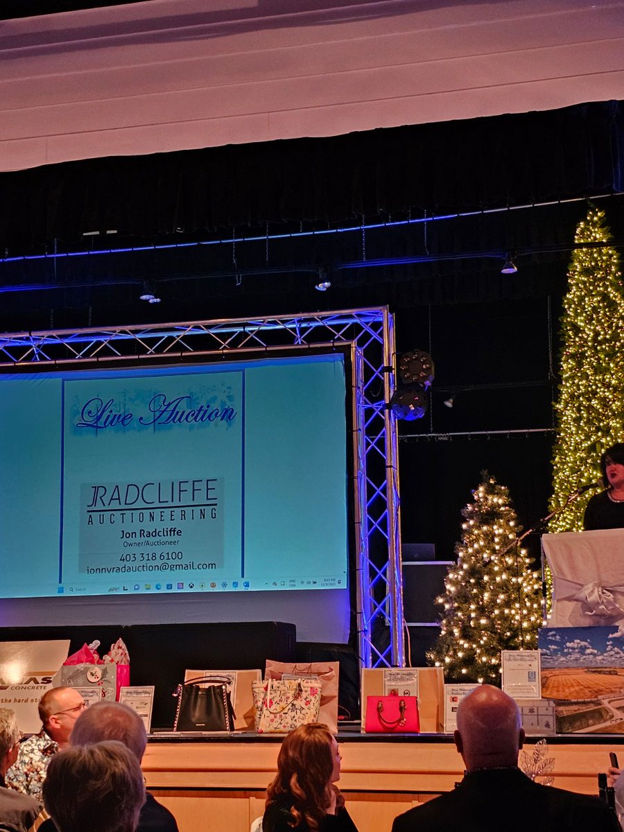 Many thanks to the organizers of the #ThreeHills Winter Wonderland Gala for inviting me! The proceeds generated will support the Three Hills Health Initiative, for new equipment. Participating in this event is always a pleasure, and I take pride in contributing to the community!