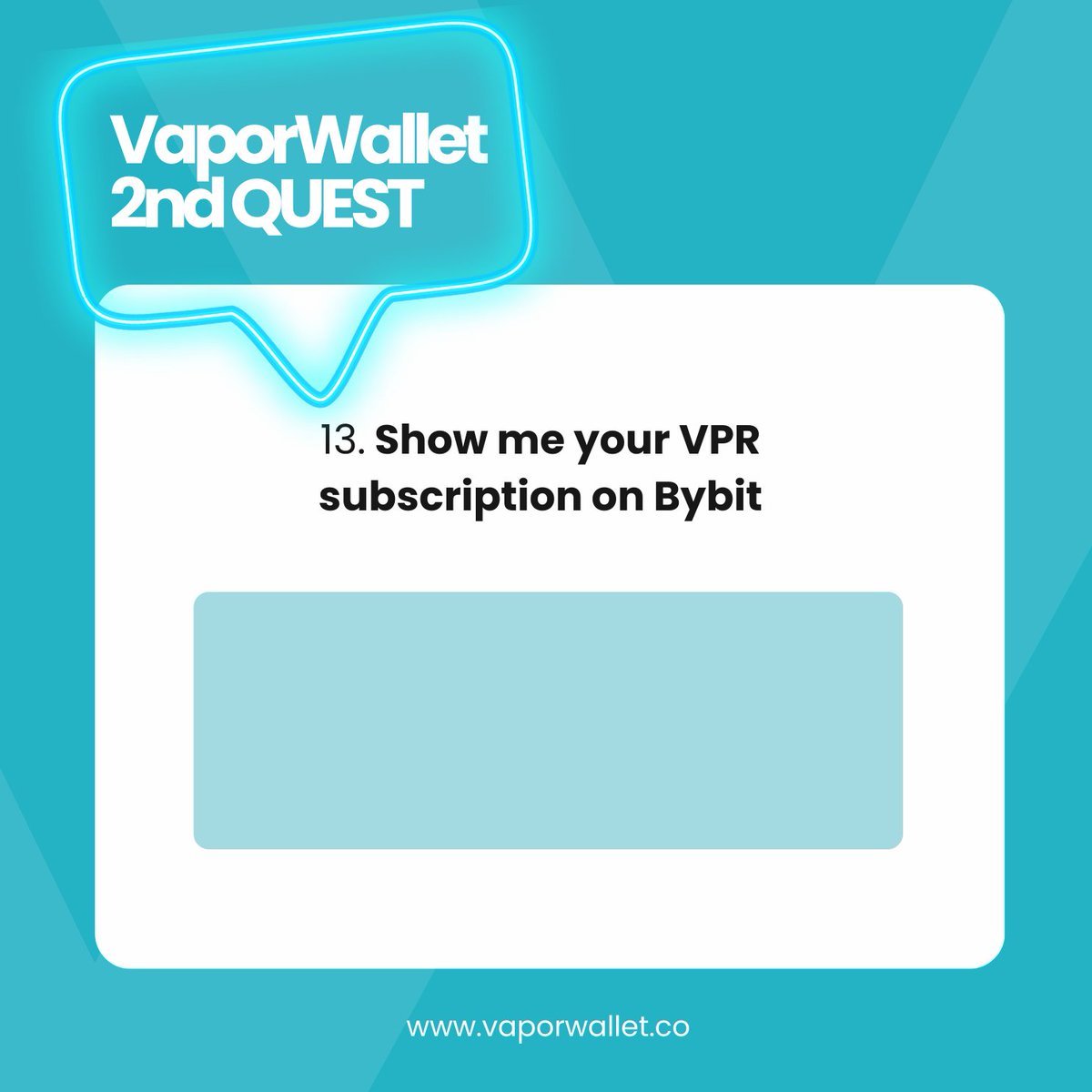 vaporfund's tweet photo. 📢 $100 give away ALERT!🔥 24 Hours       
✅RT &amp; Follow @vaporwallet 
✅Tag 3 Friends       
✅Comment with your answer with      
#VaporWallet #VPR https://t.co/hD7mj9lyxW