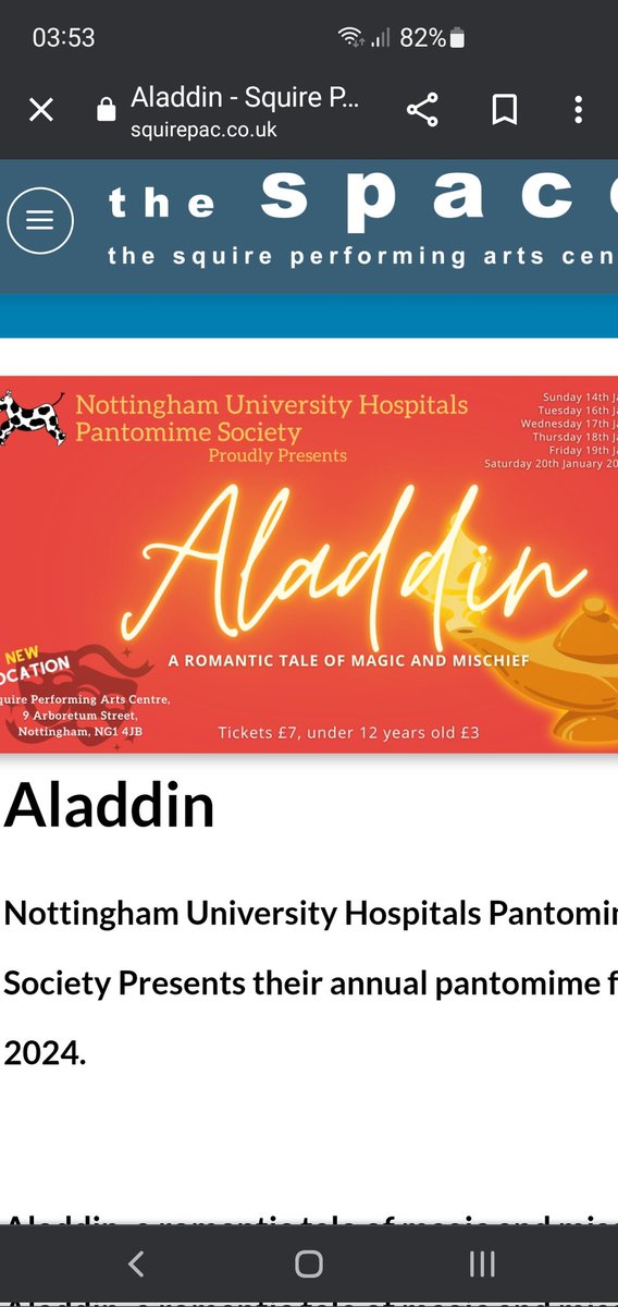 NUH panto