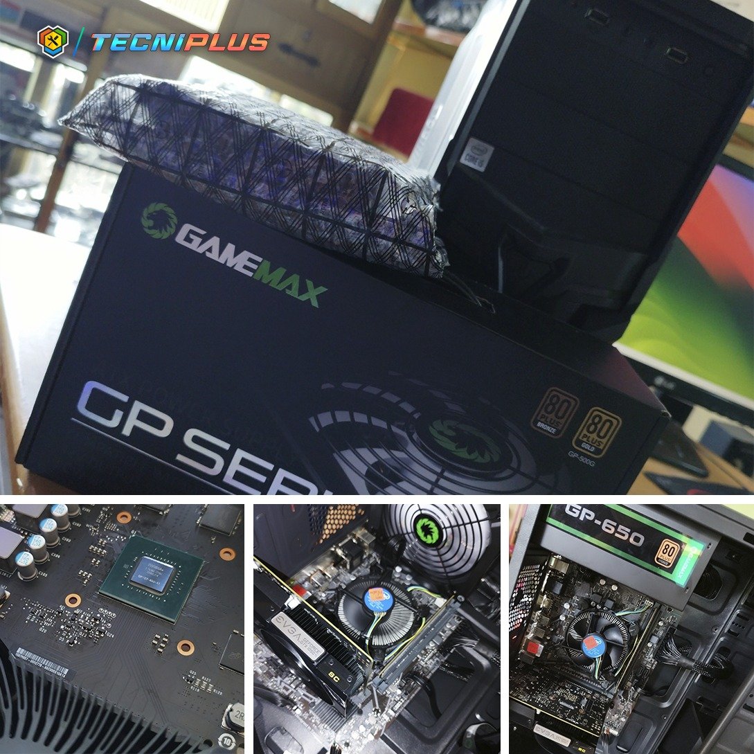 Level UP Gamer...
Nueva fuente de poder de 650W 80Plus
Grafica Nvidea GTX 1050Ti + Mantenimiento
Gracias por confiar en nosotros, estimada Liz M. Gamer LavaGirl.