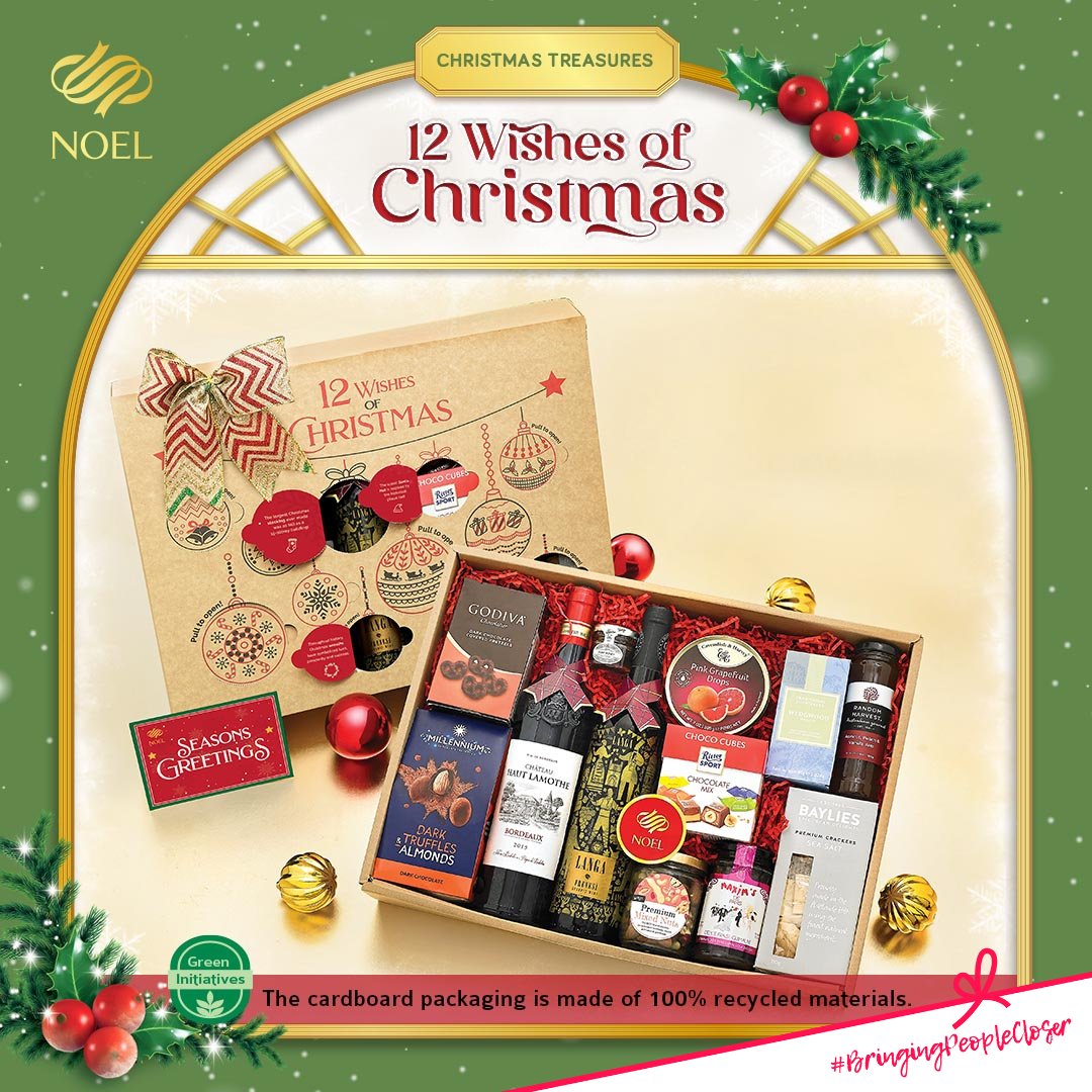 Christmas is coming and we can feel your excitement brewing!

Each day holds a new surprise in our advent-inspired Christmas hamper. This holiday season will be an adventure for everyone dear to you. 🛷🥳

🎁 bit.ly/NoelXM2023

#NoelGiftsSG #BringingPeopleCloser #Christmas